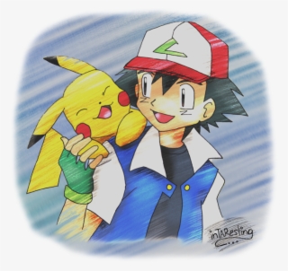 Ash And Pikachu By Intaresting