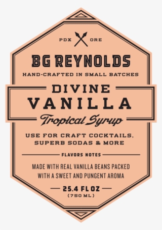 Reynolds' Divine Vanilla Syrup