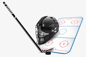 Puck Drawing Hockey Gear - Hockey - Sports Shower Curtain