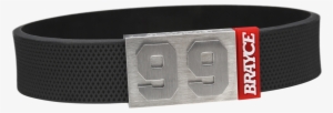 Brayce Bracelet Original Sport Hockey Puck 20cm - Brayce Hockey Bracelet With Your Number (0-99): Handmade
