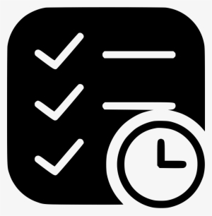 Wait For To Do List - Action Icon White Png