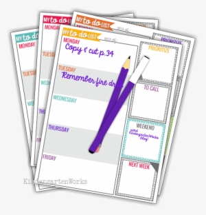 Teacher Planning Weekly To Do List - Teacher Weekly To Do List
