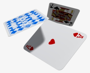 Flying Cards Png - Flying Poker Card Png