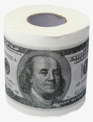 $100 Dollar Bill Toilet Paper - 100 Dollar Bill
