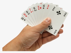 Playing Cards Png Transparent Image - Playing Cards In Hand Png
