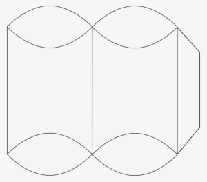 Pillow Box Template, Altered Book Art, Box Templates, - Circle