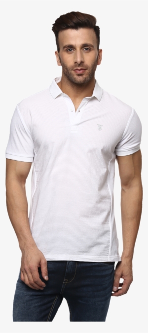 Buy Men's T Shirts Online - Man In White Polo Shirt Png