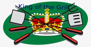 King Of The Grill Clip Art - King Of The Grill Clipart