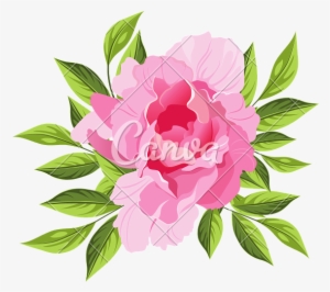 Clip Transparent Download Hand Drawn Realistic Illustration - Canva Flowers Png