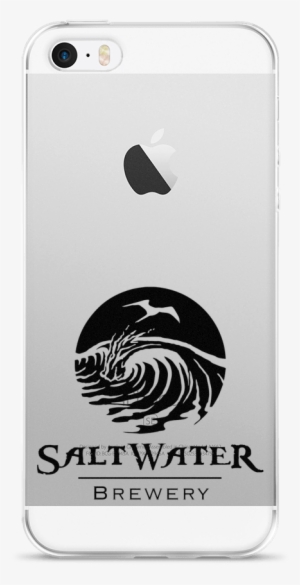 Drawing Mockup Iphone 6s - Saltwater Brewery - Black Logo - Tote Bags