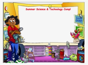 Mop Top Shop Summer Science & Technology Camp Graphic - Science And Technology Background