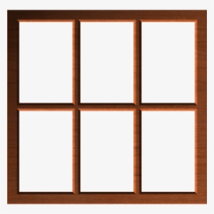 Window Clipart Wooden Window - Clip Art Window Png