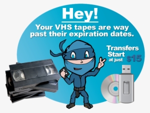 Your Precious Memories Are Probably Sitting In A Dusty - Vhs Tapes