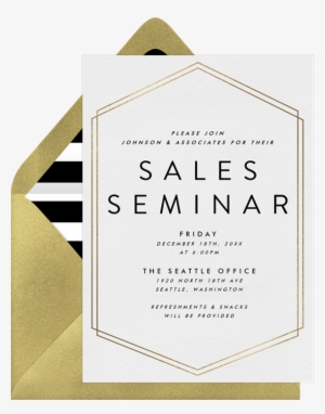 Simple Hexagon Border By Robinson Paperie - Paper