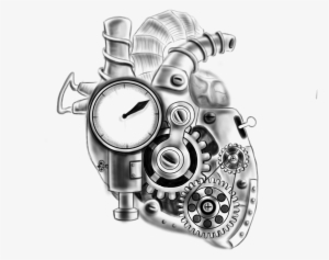 Bio Mechanical Heart Tattoo Heart Tattoos, Cool Tattoos, - Small Biomechanical Tattoo Designs