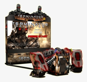 Terminator Sdlx Large - Raw Thrills Terminator Salvation Arcade Machine