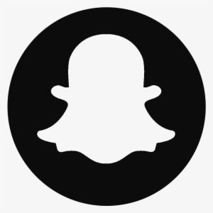Snapchat Logo4 - Snapchat Logo Png Black And White