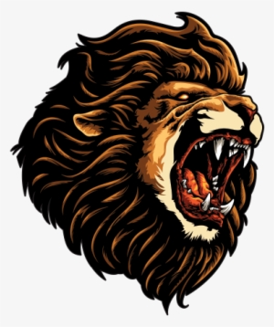 roaring lion vector png
