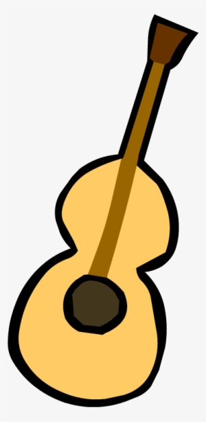 Old Acoustic Guitar - Old Guitar Transparent