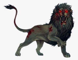 Zombielionnight - Masai Lion