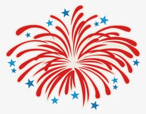 Firework Blast Svg S - July 4th Fireworks Transparent