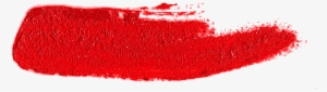 17 Red Lipstick Brush Stroke - Portable Network Graphics