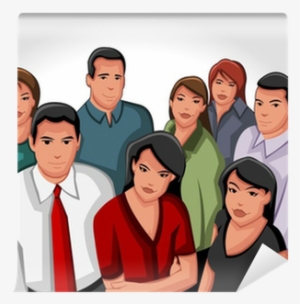 Group Of Business And Office People