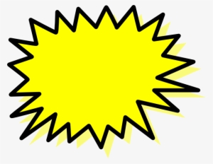 Original Png Clip Art File Yellow Explosion Svg Images