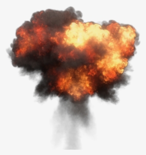 The Explosion Of Color, - Ground Explosion Transparent
