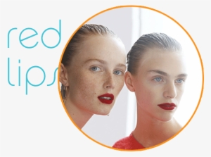 Spring Trend Red Lips - Girl