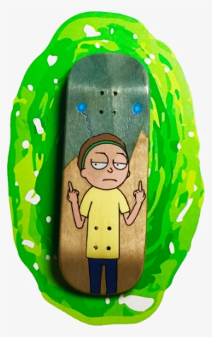 Alp Fingerboard - Morty Azul - Rick And Morty Fingerboard