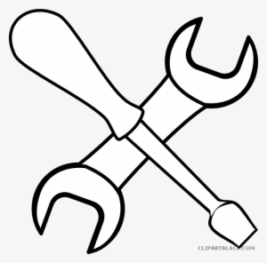Tool Clipart Mechanic Tool - Tools Clipart Black And White