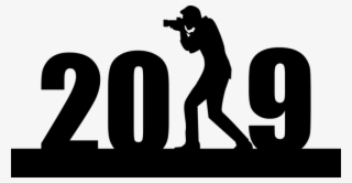 Silhouette, New Year, 2019, Photographer - 2019 Png