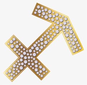Sagittarius Zodiac Sign Gold Png Clip Art Image Gallery - Astrological Sign
