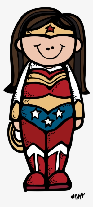 Superhero Border For Classrooms Wonder - Melonheadz Superhero Clipart