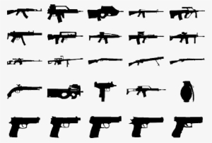 Mb Image/png - Gun Silhouettes