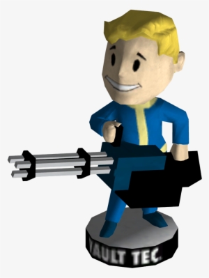 Bobblehead Big Guns - Vault Boy Bobblehead Luck