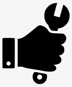 Wrench Clipart Service Icon - Hand With Tool Icon