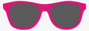 Sunglasses Clipart - Pink Heart Sunglasses Clip Art