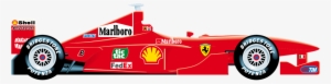 Ferrari Clipart Race Car - Auto Dibujo Ferrari F1 Png