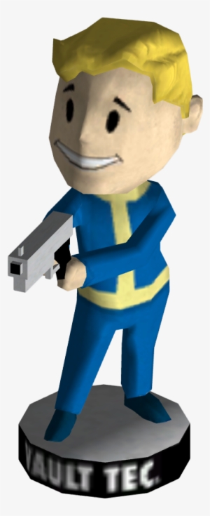 Bobblehead Small Guns - Vault Boy Bobblehead Luck