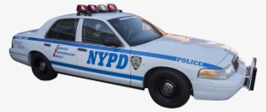 Nypd Ford Crown Victoria P71 Police Interceptor - American Police Car Png