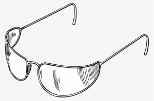 Clipart - Outline Image Of Sun Glasses