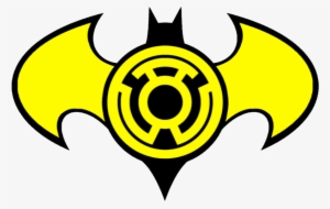 Sinestro Batman Logo By Lordomegaz On Clipart Library - Green Lantern/yellow Emblem - Adult Tank - Black