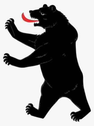 Open - Heraldic Bear Png