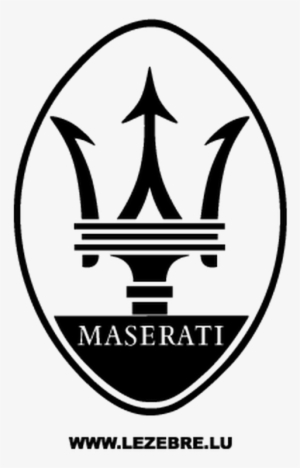 Maserati Logo Decal - Maserati Logo Transparent Background