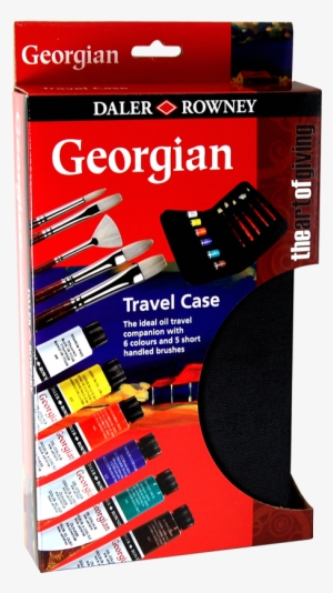 Daler-rowney Georgian Oil Color Travel Case - Daler Rowney Georgian Oil Pads 10x7 Inches