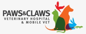 Paws & Claws Veterinary Hospital & Mobile Vet Logo - Paws And Claws Logo
