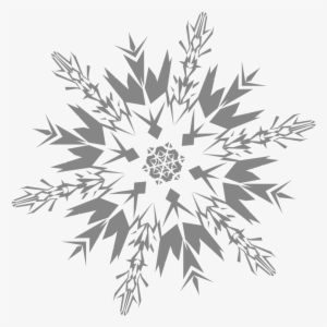 Snowflakes Png7585 - Blue Snowflake Png