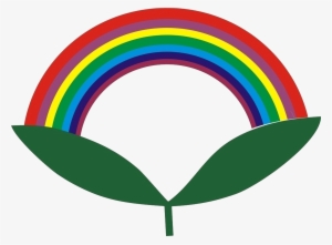 Green Rainbow Transprent Png Free Download - Rainbow Logo Transparent